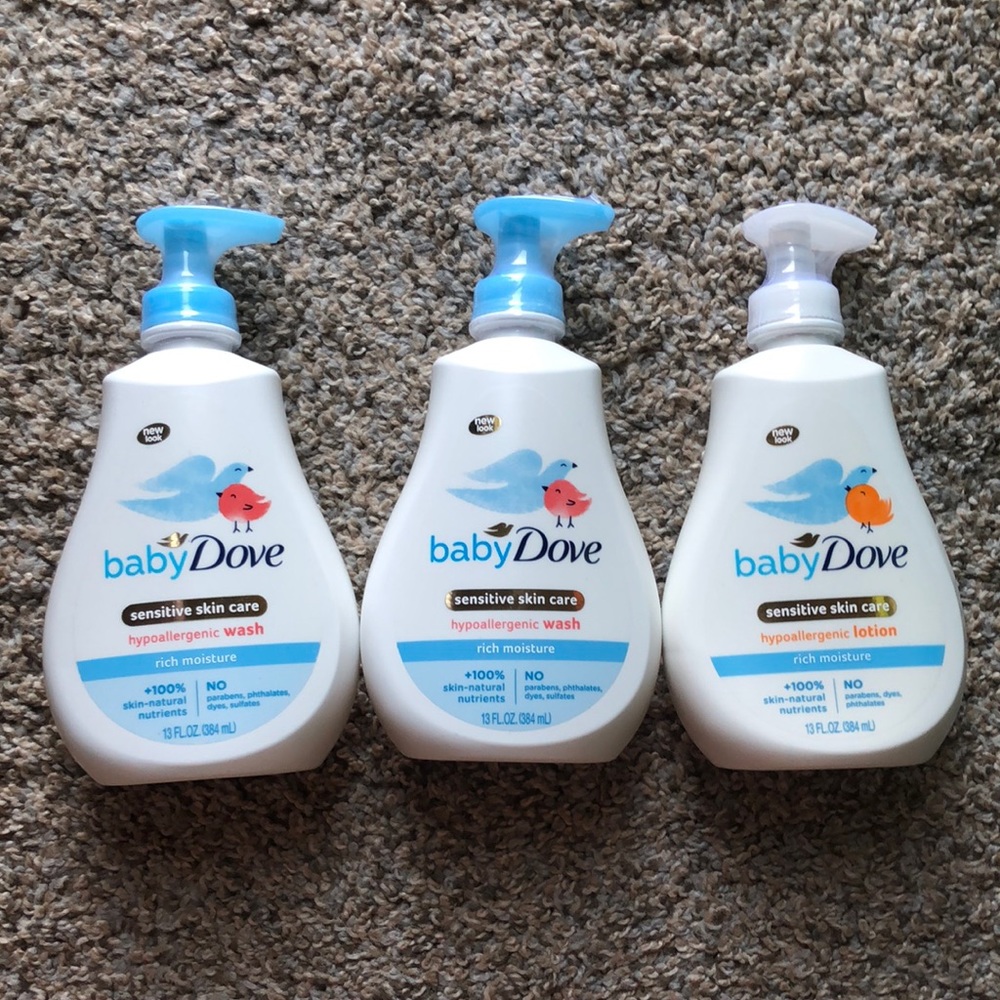 Baby Dove Soap & Lotion 13 FL. OZ